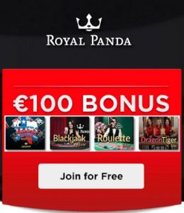 live casino bonus at royal panda